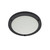 Forum Spa Delphi Matt Black 310mm Large 2 x E14 Flush Ceiling Light - SPA-34050-SBLK Viewed from a Different Angle