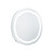 Forum Spa Nyx 600mm Round Illuminated LED Mirror with Motion Switch - SPA-35706 Front View