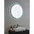 Forum Spa Nyx 600mm Round Illuminated LED Mirror with Motion Switch - SPA-35706 Viewed from a Different Angle