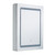 Forum Spa Arte 500mm x 700mm 1 Door Illuminated LED Mirrored Cabinet with Touch Switch and Shaver Socket - SPA-35707 Viewed from a Different Angle