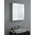 Forum Spa Hym 600mm x 700mm 2 Door Illuminated LED Mirrored Cabinet with Touch Switch and Shaver Socket - SPA-35708 Viewed from a Different Angle