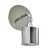 Forum Spa Patras Polished Chrome/Smoke 135mm 1 Lamp Wall Light - SPA-35811-CHR Viewed from a Different Angle