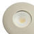 Forum Spa Como Satin Nickel 68mm Fire-rated IP65 8w LED Fixed Bathroom Downlight - SPA-38572-SNIC Viewed from a Different Angle