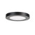 Forum Spa Tauri Satin Black 140mm Magnetic Ring Trim for Small 6w 5 in 1 Wall/Ceiling Light - SPA-35711 Front View