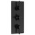 Hudson Reed Tec Pura Plus Matt Black Triple Thermostatic Shower Valve with Diverter - A4023 Main View