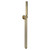 Nuie Brushed Brass Round Shower Handset with Hose and Bracket - A8263 Main View