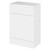 Hudson Reed Fusion Gloss White 600mm Full Depth Toilet Unit with Matching Worktop - CBI120A Main View