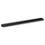 Nuie Matt Black 300mm Finger Pull Handle - H225 Left Hand View