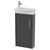 Hudson Reed Juno Graphite Grey 440mm 1 Door Vanity Unit and Right Hand Basin with 1 Tap Hole - JNU2221R Main View
