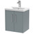 Hudson Reed Juno Coastal Grey 500mm Wall Hung 2 Door Vanity Unit with 40mm Profile Basin - JNU2321A Main View