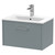 Hudson Reed Juno Coastal Grey 600mm Wall Hung Single Drawer Vanity Unit with 18mm Profile Basin - JNU2322B Main View