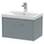 Hudson Reed Juno Coastal Grey 600mm Wall Hung Single Drawer Vanity Unit with 50mm Profile Basin - JNU2322D Main View