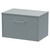 Hudson Reed Juno Coastal Grey 600mm Wall Hung Single Drawer Vanity Unit and Worktop - JNU2322W Main View