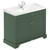 Old London Hunter Green 1000mm 2 Door Vanity Unit and Basin with 1 Tap Hole - LOF807 Main View