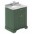 Old London Hunter Green 600mm 2 Door Vanity Unit with Grey Marble Top and Basin with 1 Tap Hole - LOF823 Main View