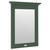 Old London Hunter Green 600mm Flat Mirror with Decorative Top Moulding - LON813 Main View