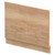 Hudson Reed Juno Autumn Oak 750mm Bath End Panel with Plinth - MPC1812 Main View