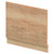 Hudson Reed Juno Autumn Oak 700mm Bath End Panel with Plinth - MPC1811 Main View