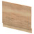 Hudson Reed Juno Autumn Oak 800mm Bath End Panel - MPC1813 Main View
