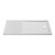 Hudson Reed White 1600mm x 800mm Slip Resistant Walk In Shower Tray with Centre Edge Waste - NSR1680 Main View