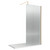 Hudson Reed 800mm x 1950mm Brushed Brass Fluted Wetroom Screen with Support Bar - WRFL19580BB Main View
