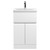 Hudson Reed Urban Satin White 500mm 2 Door and 1 Drawer Vanity Unit with 40mm Profile Basin - URB101A Main View