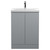 Hudson Reed Urban Satin Grey 600mm 2 Door Vanity Unit with 40mm Profile Basin - URB208A Main View