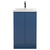 Hudson Reed Urban Satin Blue 500mm 2 Door Vanity Unit with 40mm Profile Basin - URB307A Main View