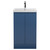 Hudson Reed Urban Satin Blue 500mm 2 Door Vanity Unit with 50mm Profile Basin - URB307D Main View