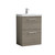 Nuie Arno Solace Oak 600mm 2 Drawer Vanity Unit with 40mm Profile Basin - ARN2533A Front View