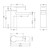 Nuie Arvan Polished Chrome Mono Basin Mixer Tap with Push Button Waste - ARV305 Dimensions thumbnail