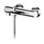 Nuie Binsey Polished Chrome Wall Mounted Thermostatic Bath Shower Mixer Tap - BIN005 Front View