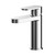 Nuie Binsey Polished Chrome Mono Basin Mixer Tap with Push Button Waste - BIN305 Front View