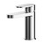 Nuie Binsey Polished Chrome Mini Mono Basin Mixer and Push Button Waste - BIN315 Front View