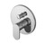 Nuie Binsey Polished Chrome Manual Shower Valve with Diverter - BINMV12 Front View