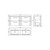 Nuie Deco Satin Green 1200mm Wall Hung 4 Drawer Vanity Unit with Twin Polymarble Basin - DPF893F Dimensions thumbnail
