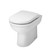 Nuie Ivo Comfort Height Back To Wall Toilet Pan - NCS296 Front View
