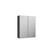 Nuie Arno Anthracite 600mm Mirror Cabinet with 50/50 Split Doors - OFF517N Front View