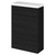 Hudson Reed Fusion Charcoal Black 600mm Slimline Toilet Unit with Polymarble Top - CBI619 Main Image Hudson Reed Fusion Charcoal Black 600mm Slimline Toilet Unit with Polymarble Top - CBI619 Main Image