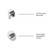 Nuie Arvan Chrome 1 Outlet Concealed Thermostatic Shower Bundle with Fixed Head and Wall Arm - SBR124ST1 Alternative View