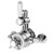 Nuie Selby Polished Chrome Traditional Twin Exposed Thermostatic Shower Valve - SELTW01E Front View