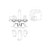 Nuie Windon Polished Chrome Deck Mounted 3 Tap Hole Basin Mixer with Pop-up Waste - WIN337 Dimensions thumbnail