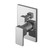 Nuie Windon Polished Chrome Manual Shower Valve with Diverter - WINMV12 Front View