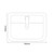 Tacoma 550mm Basin with 1 Tap Hole and Full Pedestal Dimensions thumbnail