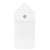 Tacoma Open Back Close Coupled Corner Toilet with Soft Close Toilet Seat Top View from Above