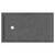 Pearlstone Slate 1700mm x 700mm x 40mm Bath Replacement Shower Tray and Plinth Top View From Above