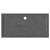 Pearlstone Slate 1500mm x 760mm x 40mm Rectangular Shower Tray and Plinth Top View From Above