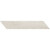 Ancona Chevron White 8cm x 40cm Porcelain Wall and Floor Tile