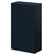 Napoli Deep Blue 500mm Toilet Unit Right Hand View