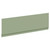 Napoli Olive Green MDF 1700mm Front Bath Panel with Plinth Left Hand View